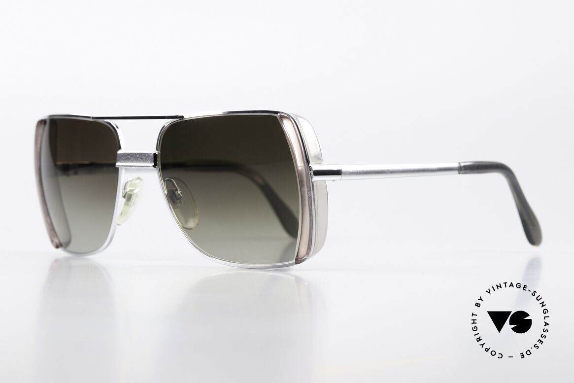 Neostyle Office 10 70er Jahre Sonnenbrille Eckig, gemacht für die Ewigkeit, wie aus einem Stück gefertigt, Passend für Herren