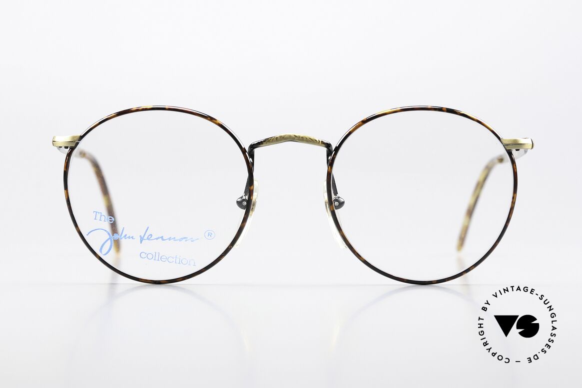 John Lennon - Imagine Alte Original Brille Panto, vintage Brille d. original 'John Lennon Collection', Passend für Herren und Damen
