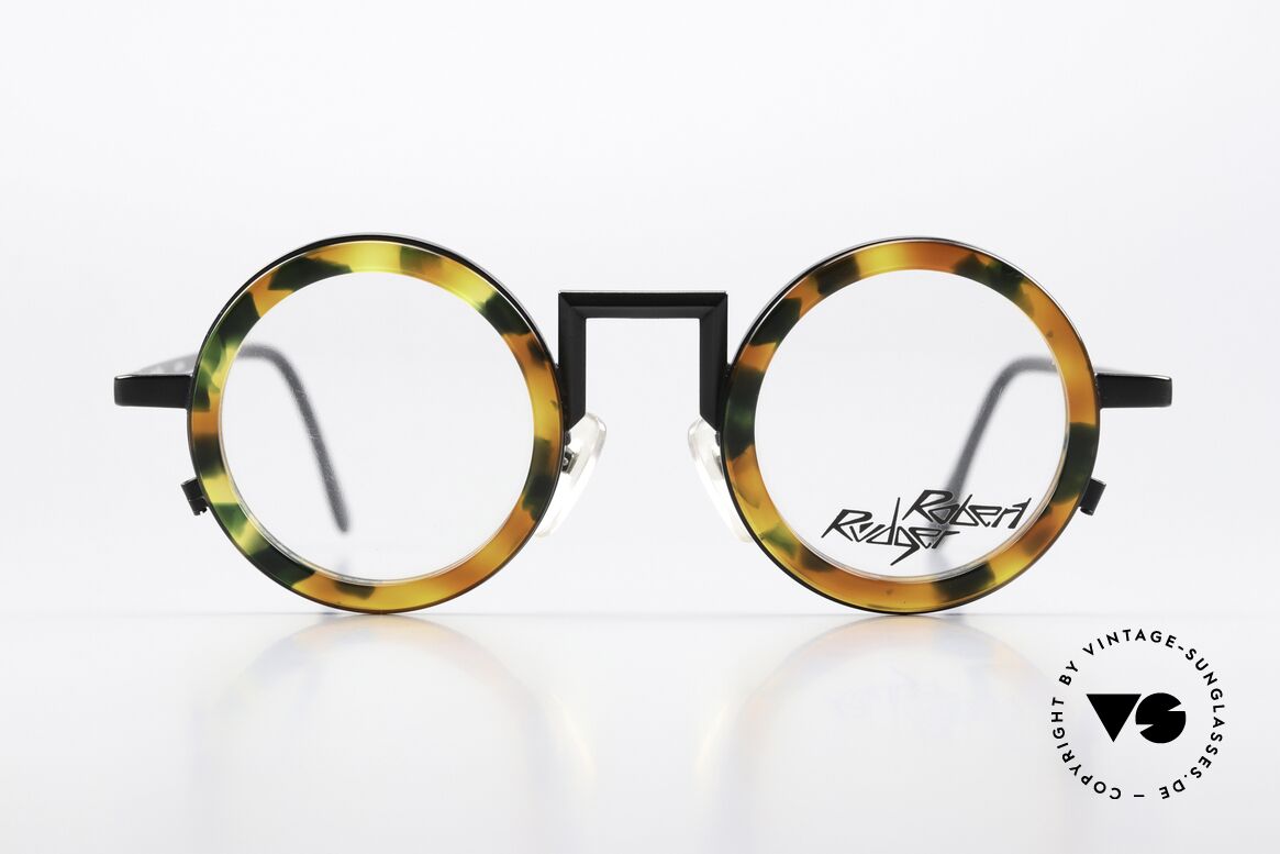 Robert Rüdger 240 Insider Vintage Brille 1990, Robert Rüdger = Anagramm v. Robert, Rudolf & Gerhard, Passend für Herren und Damen