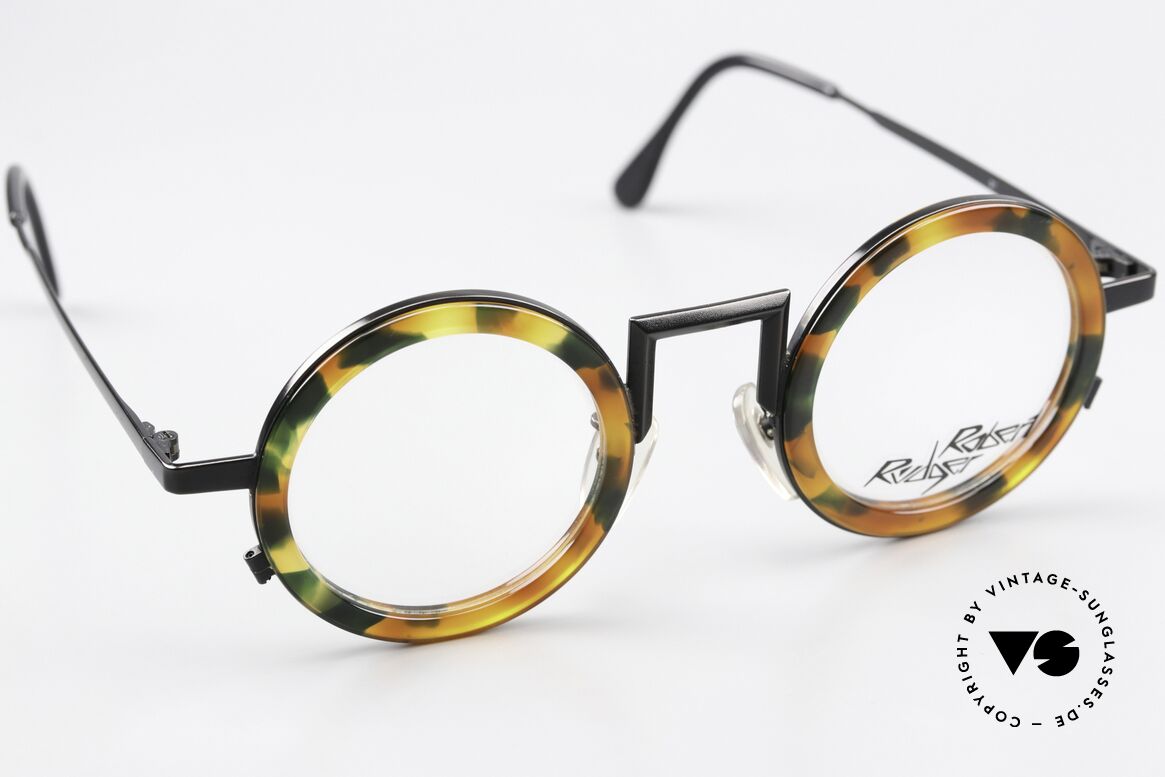 Robert Rüdger 240 Insider Vintage Brille 1990, KEINE Retrobrille; ein über 35 Jahre altes ORIGINAL, Passend für Herren und Damen