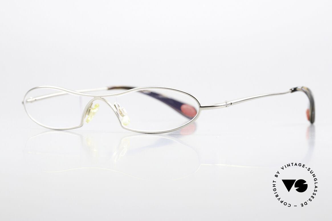 Bugatti 347 Odotype Flache Designer Brille Men, ergonomischer Rahmen mit Federscharnieren, Passend für Herren