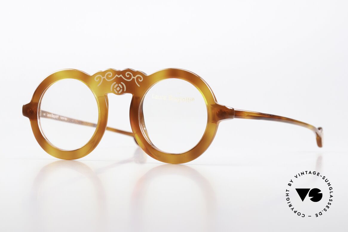Laura Biagiotti V93 Shangai True Vintage Brille 70er, entzückende vintage Damenbrille von Laura Biagiotti, Passend für Damen
