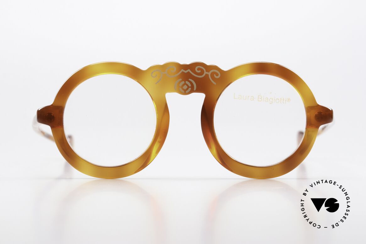 Laura Biagiotti V93 Shangai True Vintage Brille 70er, ein reizendes Designerstück der 70er; made in Italy, Passend für Damen
