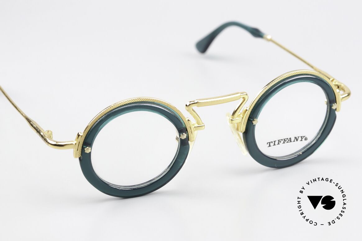 Tiffany Hop Vintage Schmuck Brille, KEINE RETRO-Fassung; eine circa 35 Jahre alte Rarität!, Passend für Damen