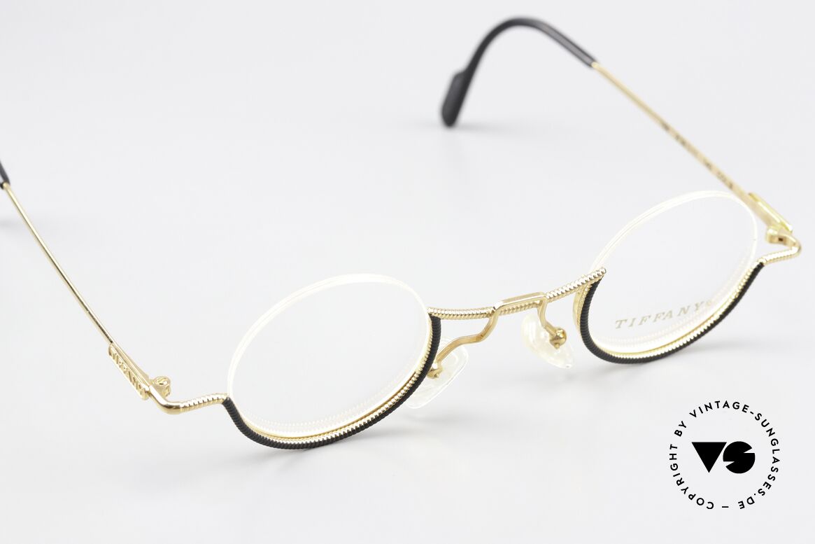 Tiffany T64 23K Gold Plated Luxusbrille, ungetragen (wie alle unsere seltenen vintage Unikate), Passend für Damen