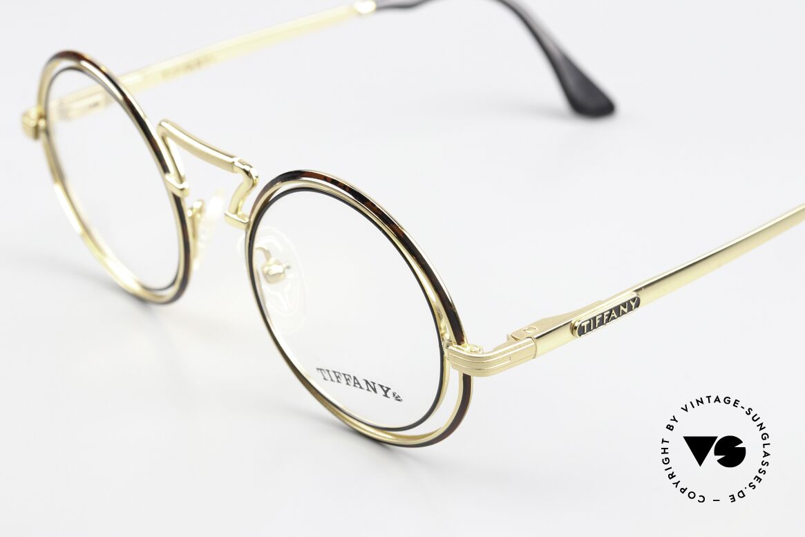 Tiffany T18 Juwelier Damen Brille 90er, großartige Kombination aus Eleganz, Stil und Qualität, Passend für Damen