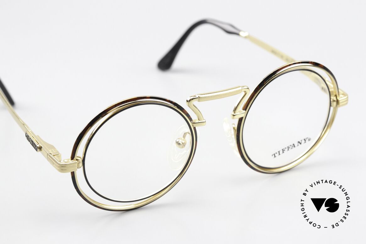 Tiffany T18 Juwelier Damen Brille 90er, ungetragenes Modell, Größe 43-18, auch gleitsichtfähig, Passend für Damen