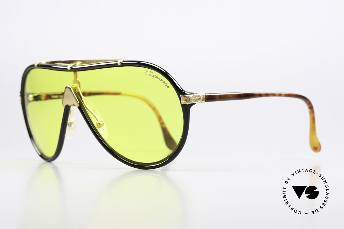 Derapage 66 Rennfahrer Sonnenbrille 80's, führender Sportspiegel-Hersteller des RALLYE Sports, Passend für Herren