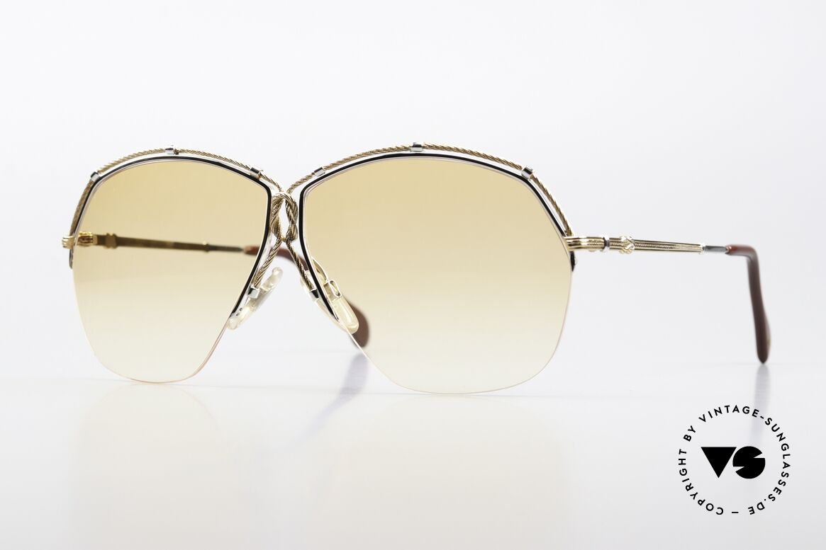 Zollitsch LUV 902 Maritim Segler Sonnenbrille, vintage 80er Jahre 'Segler-Brillenfassung' von Zollitsch, Passend für Herren und Damen