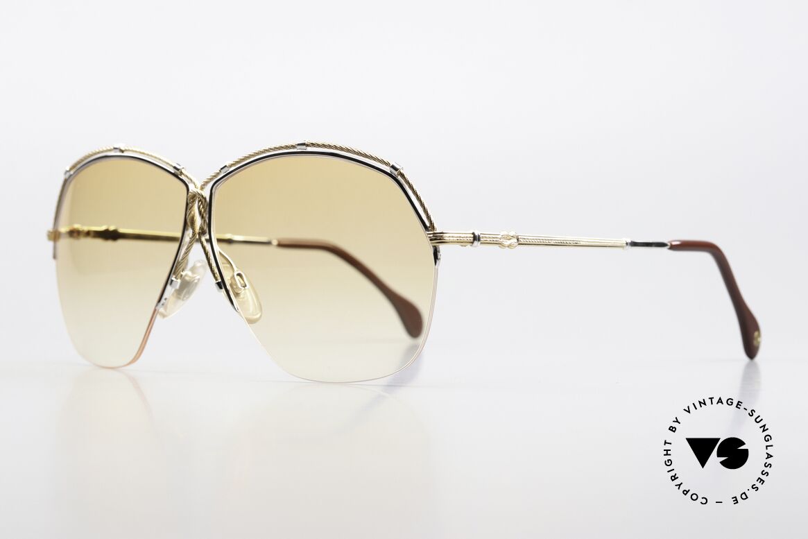 Zollitsch LUV 902 Maritim Segler Sonnenbrille, mit charakteristischem Seemannsknoten, Größe 58/18, Passend für Herren und Damen