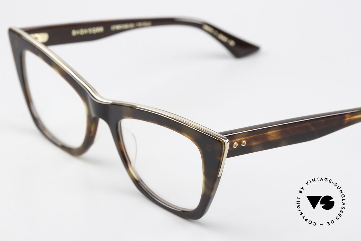 DITA Showgoer Designerbrille Cateye Style, ein wirklich außergewöhnliches, edles Designerstück, Passend für Damen