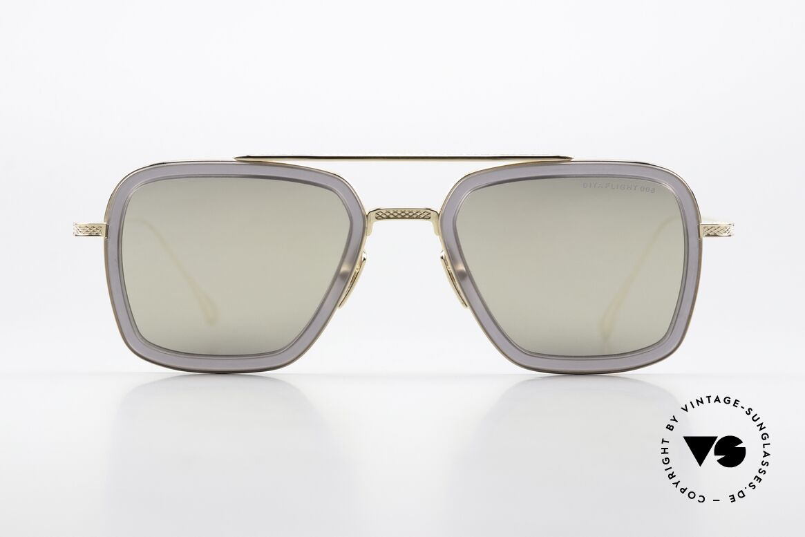 DITA Flight 006 Robert Downey Jr Sonnenbrille, DITA Flight 006, 7806-C-GRY-GLD-52-Z; Größe 52/22, Passend für Herren DITA Flight 006 Robert Downey Jr Sonnenbrille, DITA Flight 006, 7806-C-GRY-GLD-52-Z; Größe 52/22, Passend für Herren