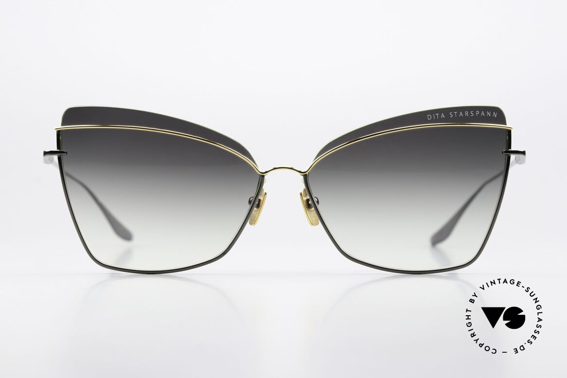 DITA Starspann Zauberhafte Cateye-Brille, ein grandioses Oversized Design; feminin & elegant, Passend für Damen