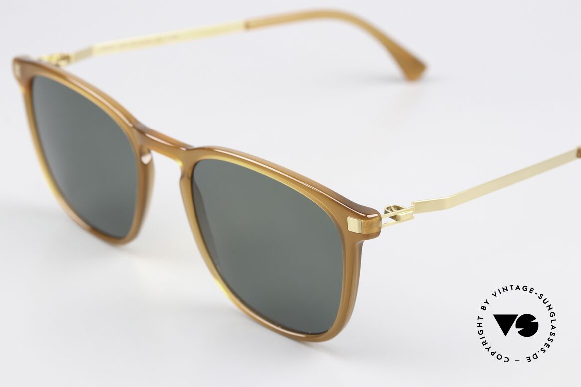 Mykita Atka Designersonnenbrille Unisex, Azetat-Front mit charakteristischen Mykita-Bügeln!, Passend für Herren und Damen