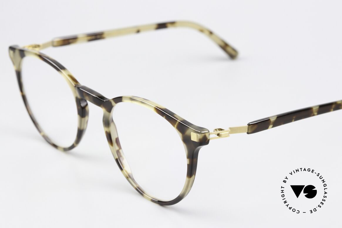 Mykita Alfur Panto Brille Tolles Muster, Azetat-Front mit charakteristischen Mykita-Bügeln!, Passend für Herren und Damen