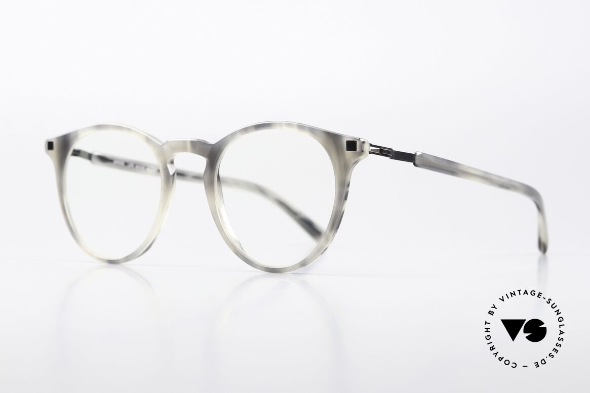 Mykita Alfur Grey Havana / Shiny Graphite, Brillenfassung d. LITE-Kollektion (Damen & Herren), Passend für Herren und Damen