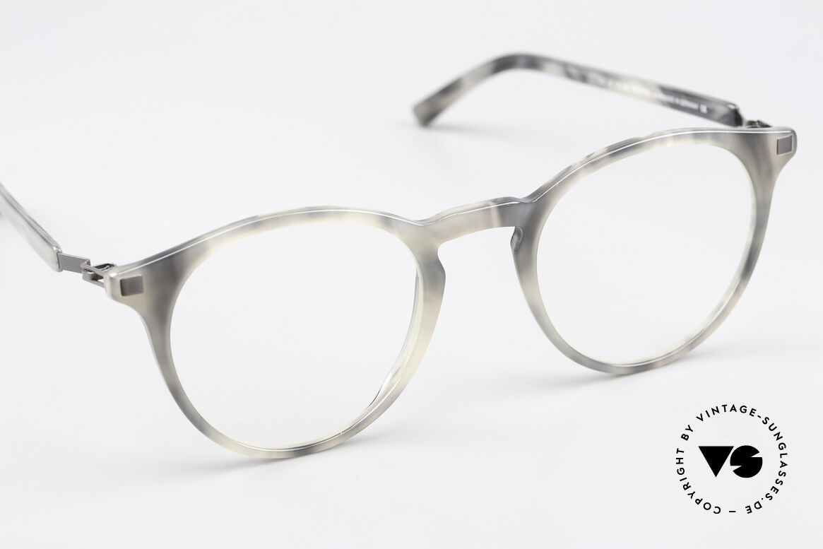 Mykita Alfur Grey Havana / Shiny Graphite, ungetragenes Exemplar von 2014 mit Etui von Mykita, Passend für Herren und Damen