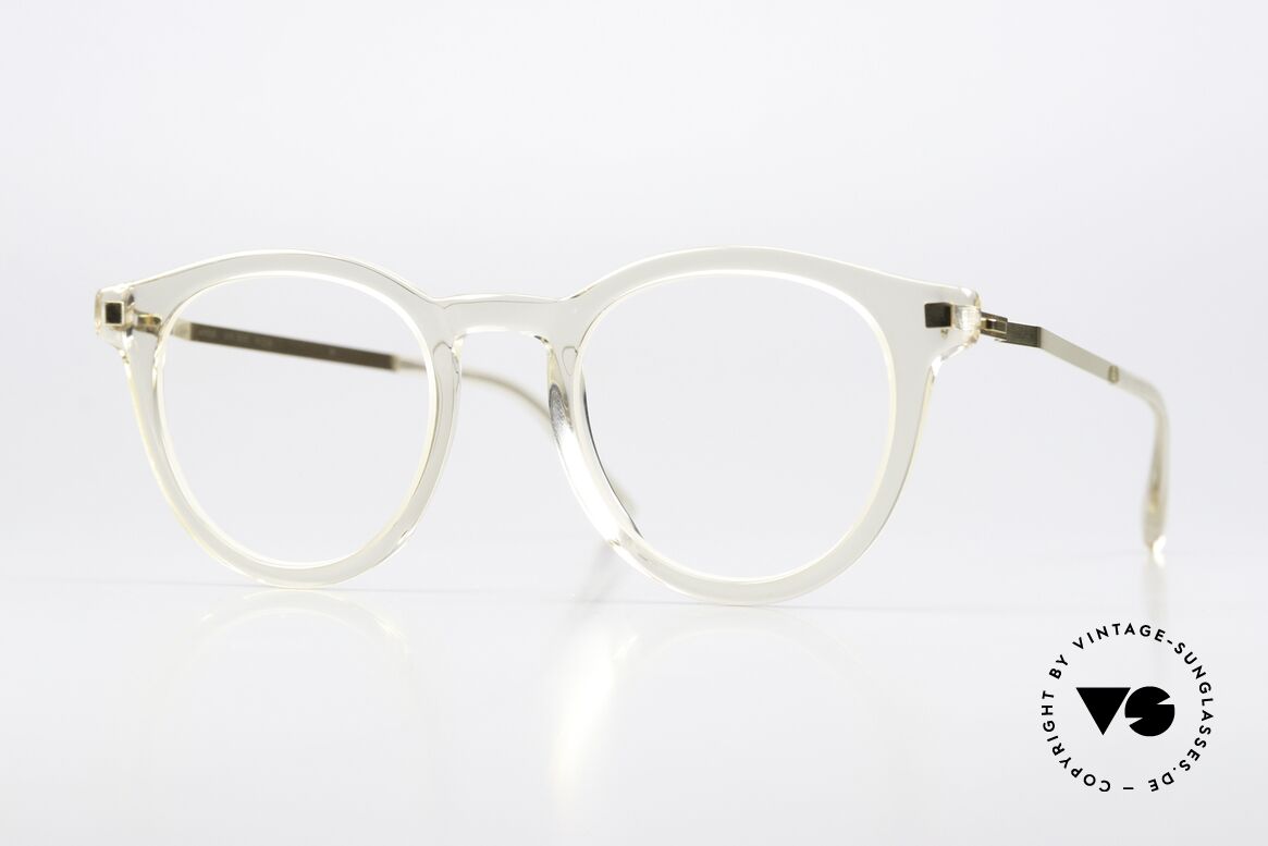 Mykita Elve Edle Pantobrille Transparent, Mykita Pantobrille, ELVE in Größe 47-21, color 914, Passend für Herren und Damen