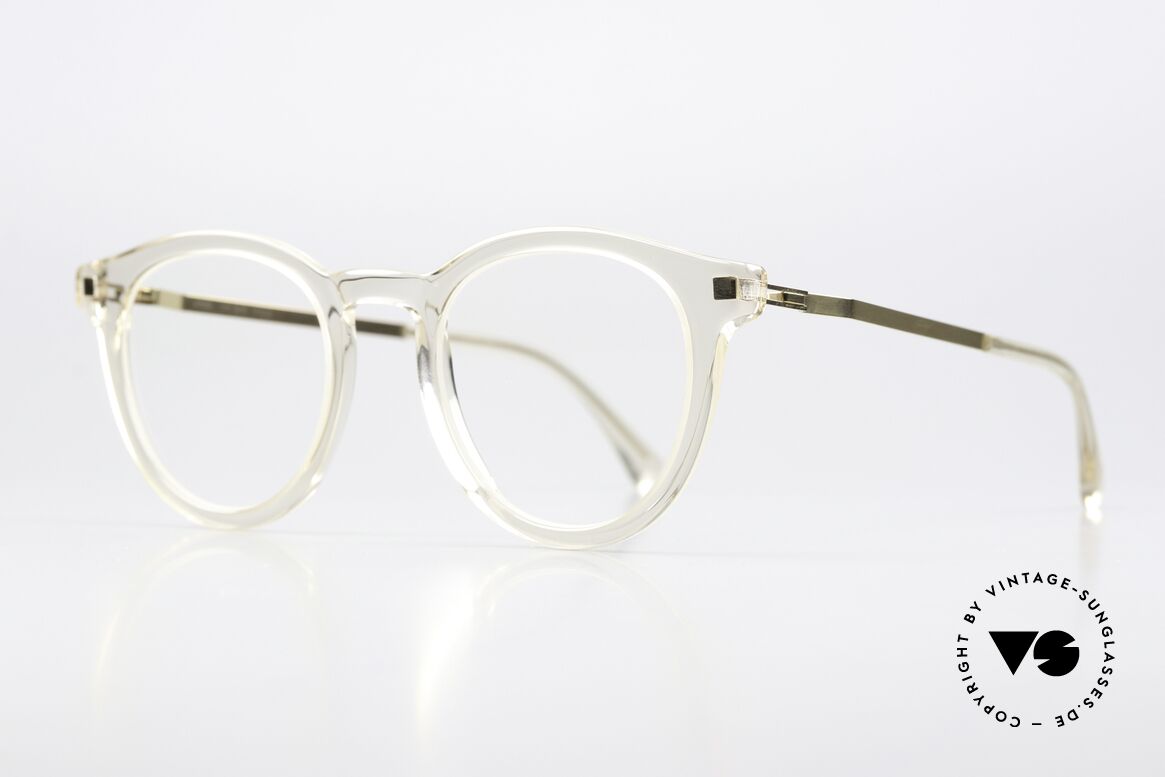 Mykita Elve Edle Pantobrille Transparent, Brillenfassung d. LITE-Kollektion (Damen & Herren), Passend für Herren und Damen