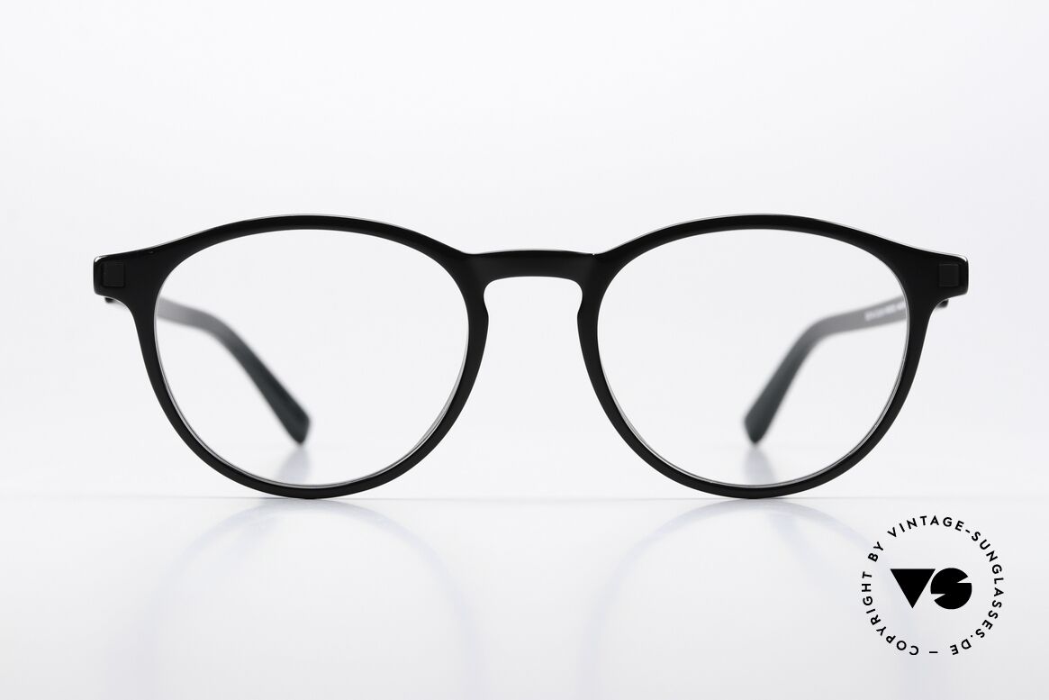 Mykita Toruk Panto Brille Schwarz Unisex, zeitloser Farbcode 915: klassisch Schwarz (unisex), Passend für Herren und Damen