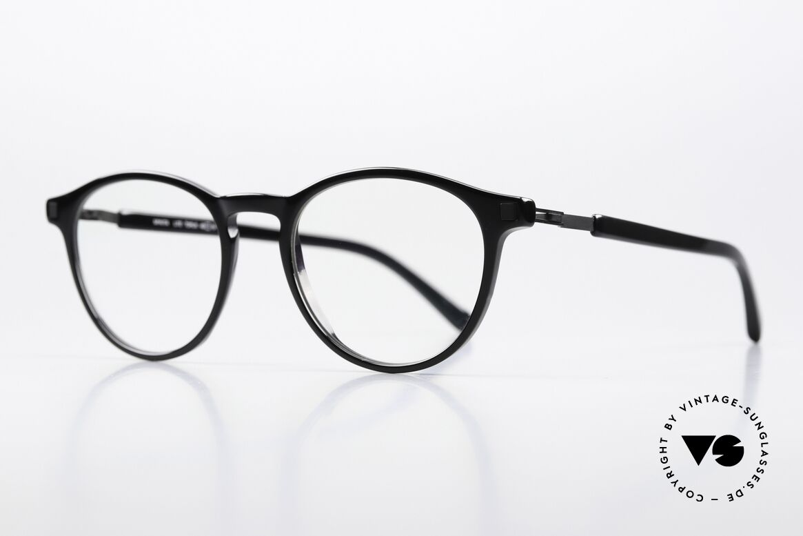 Mykita Toruk Panto Brille Schwarz Unisex, Brillenfassung d. LITE-Kollektion (Damen & Herren), Passend für Herren und Damen