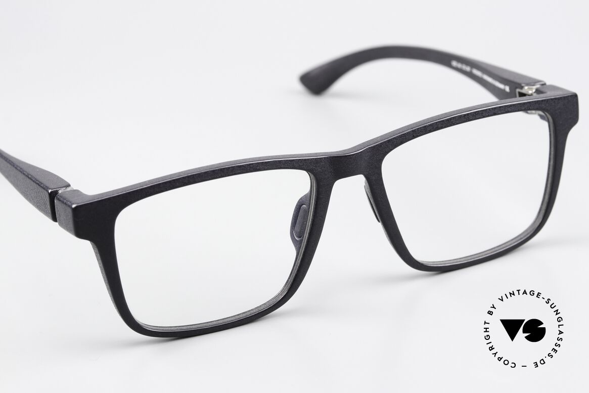 Mykita Mylon Mars Herrenbrille Eckig Schwarz, ungetragenes Modell von 2016 mit Mykita Etui, Passend für Herren