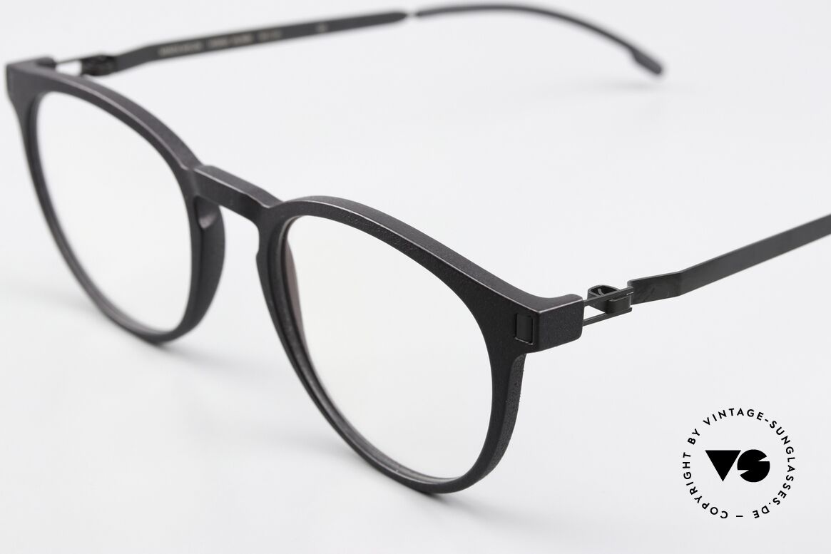 Mykita Mylon Bilimbi Pantobrille Zeitlos Schwarz, sehr leicht und komfortabel = MYLON 3D Druck, Passend für Damen