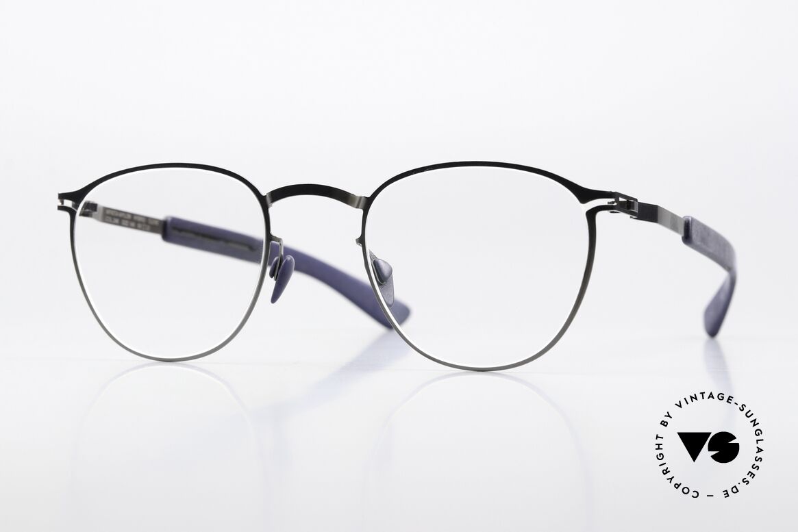 Mykita Mylon Clove Shiny Graphite / Navy Blue, Mykita Mylon HYBRID Brillenfassung; CLOVE, Passend für Herren und Damen