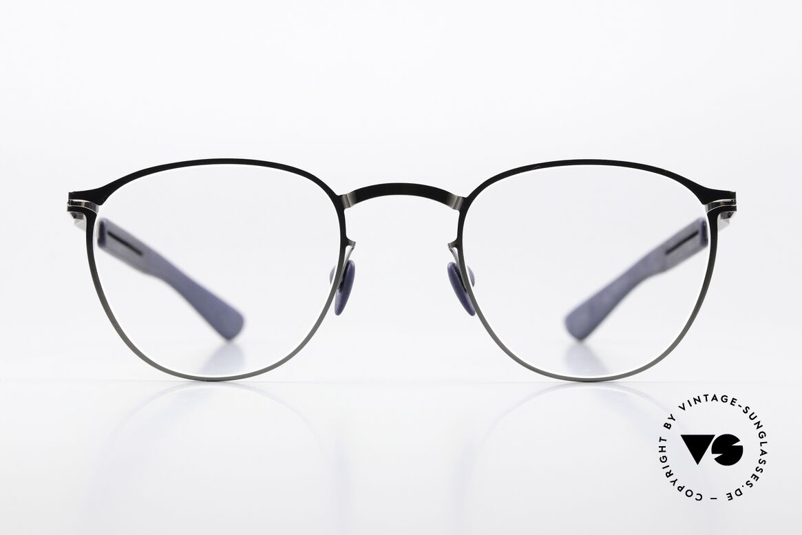 Mykita Mylon Clove Shiny Graphite / Navy Blue, Gr. 50-22, col. 246: Shiny Graphite / Navy Blue, Passend für Herren und Damen
