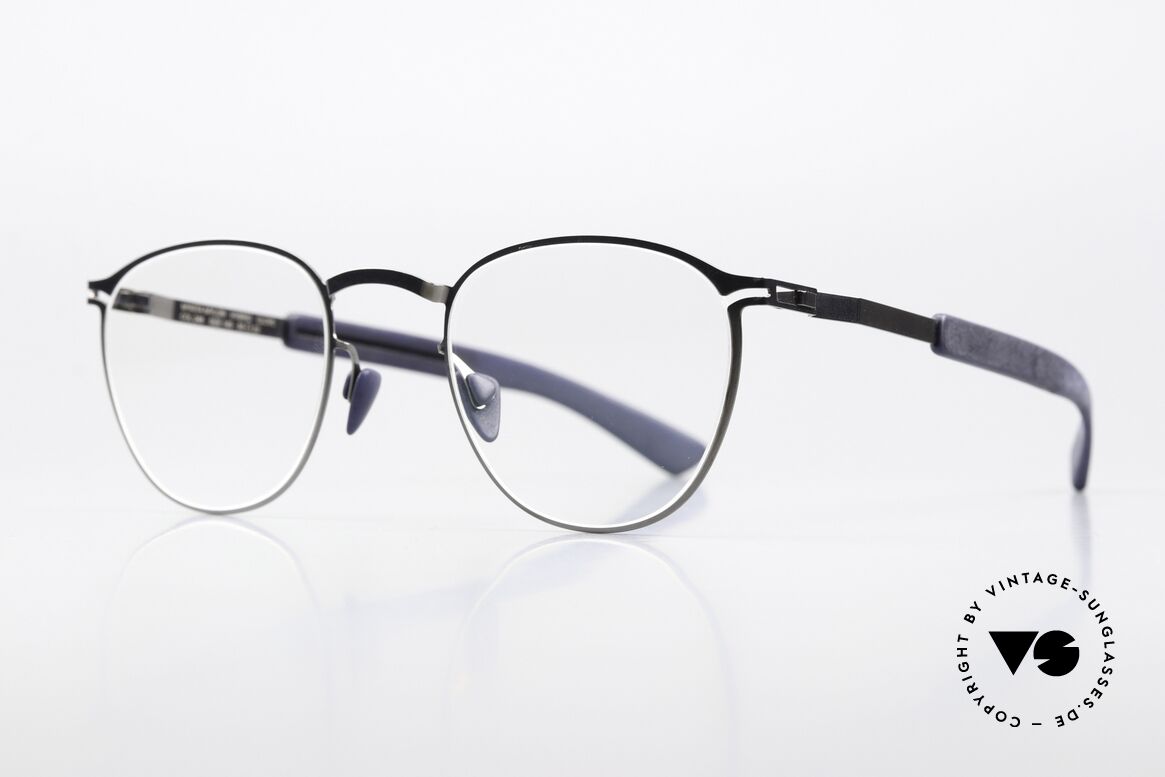 Mykita Mylon Clove Shiny Graphite / Navy Blue, 'made in Germany' Designer-Brille für Kenner, Passend für Herren und Damen