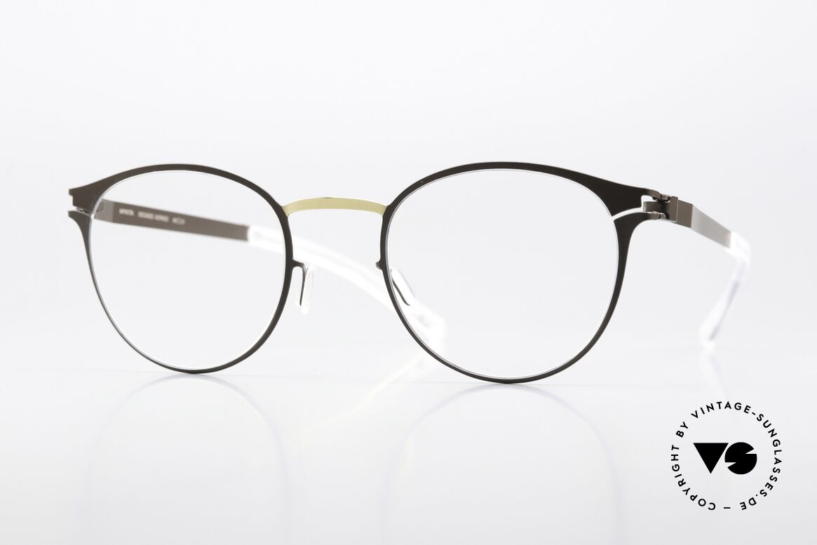 Mykita Giorgio Panto Damenbrille Gold Terra, Mykita Brille, Modell Giorgio, Größe 48-21, Col. 172, Passend für Damen