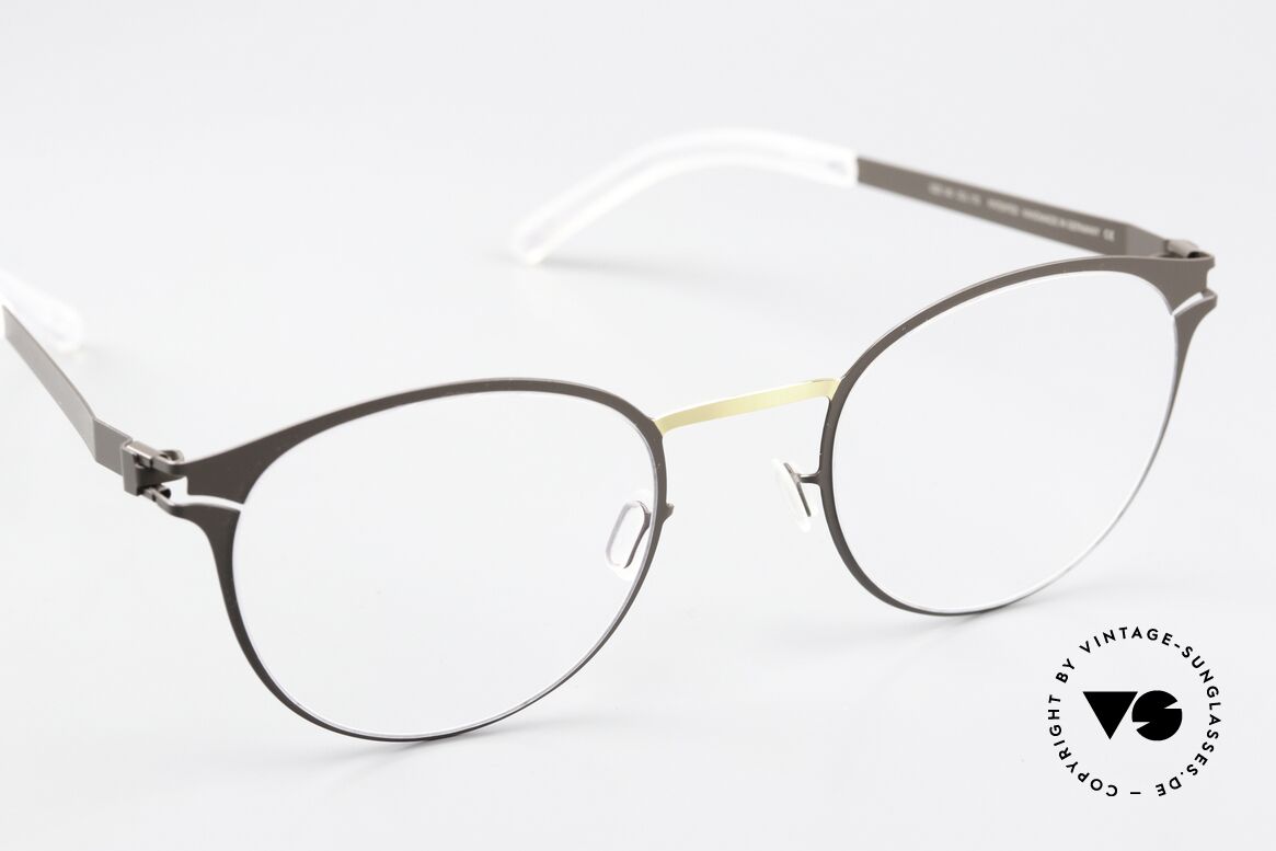 Mykita Giorgio Panto Damenbrille Gold Terra, ungetragenes Modell mit original Mykita Verpackung, Passend für Damen