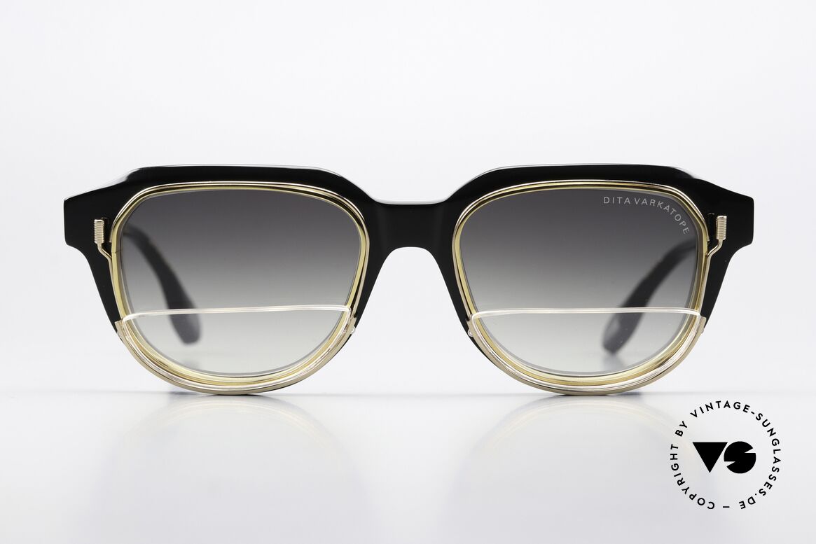 DITA Varkatope Abnehmbares Leseteil Bifokal, geniale Luxussonnenbrille mit abnehmbarem Leseteil, Passend für Herren