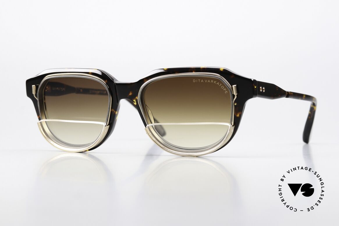 DITA Varkatope Limited Edition Nur 210 Stück, Dita Varkatope Sonnenbrille, DTS707-A-02, TRT-SLV, Passend für Herren