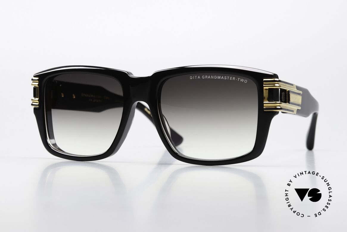 DITA Grandmaster Two Limited Edition Nur 1000 Stk, Dita Grandmaster Two Brille, DTS402-A-01, BLK-GLD, Passend für Herren