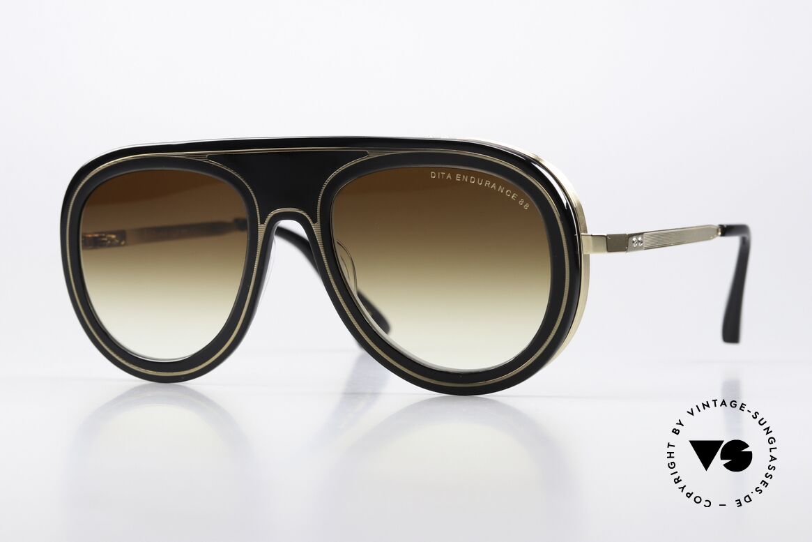 DITA Endurance 88 Luxus Racing Sonnenbrille, DITA Endurance 88, DTS107-55-01, in Größe 55/22, Passend für Herren