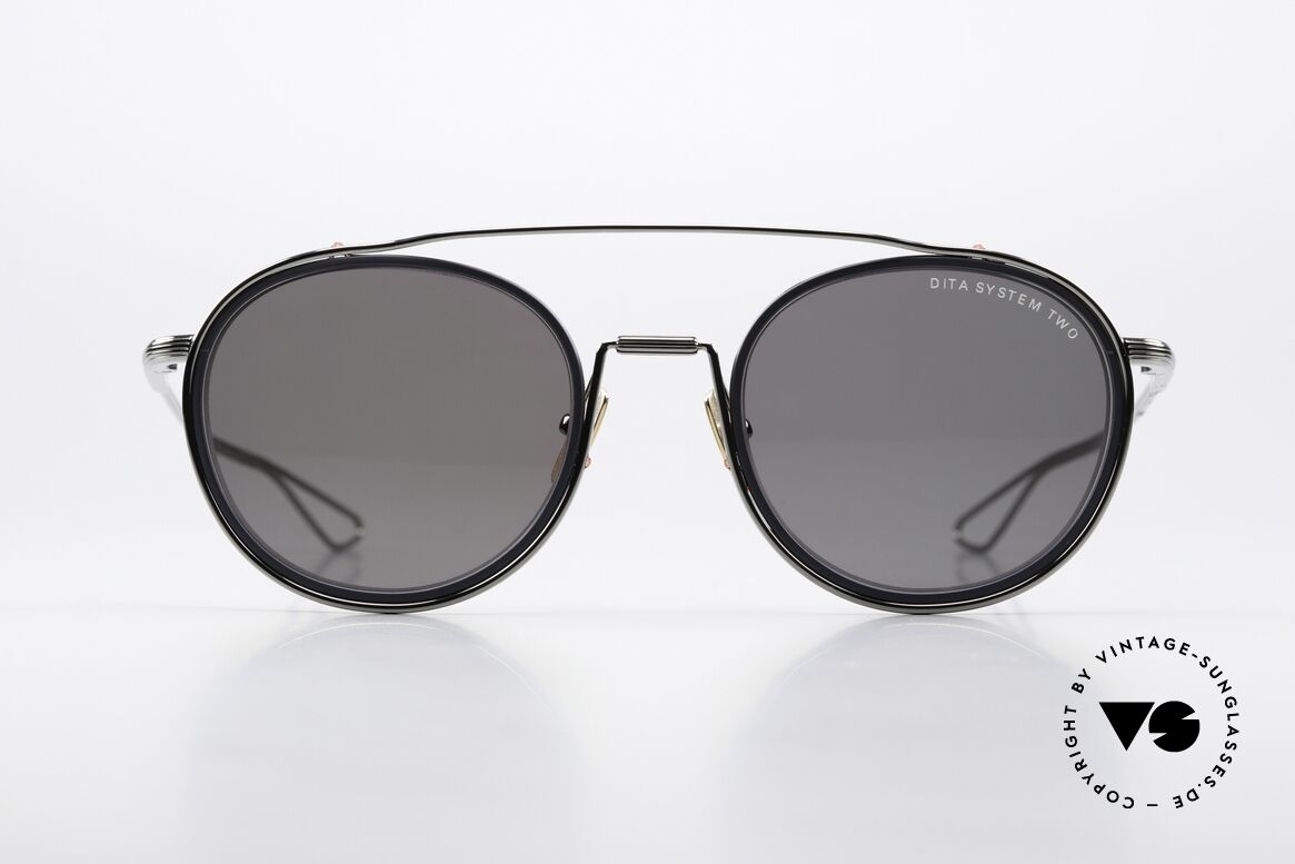 DITA System Two Kenner Luxus-Sonnenbrille, Luxus-Sonnenbrille für Herren in Spitzenqualität!, Passend für Herren
