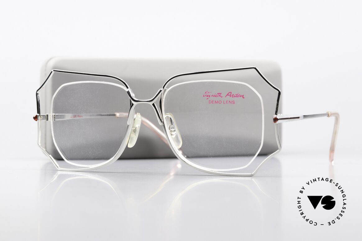 Elizabeth Arden 357 Zauberhafte Damenbrille 70's, Größe: small, Passend für Damen