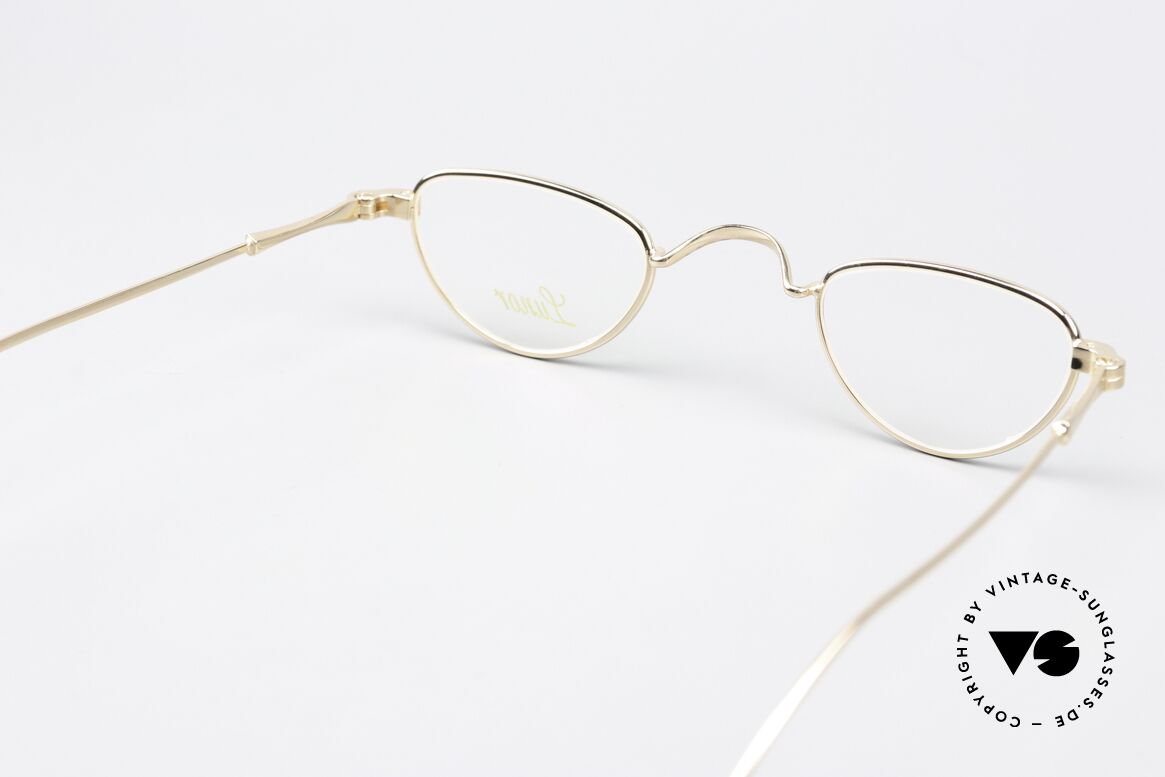Lunor II 06 Lesebrille Vergoldet Unisex, Größe: extra small, Passend für Herren und Damen