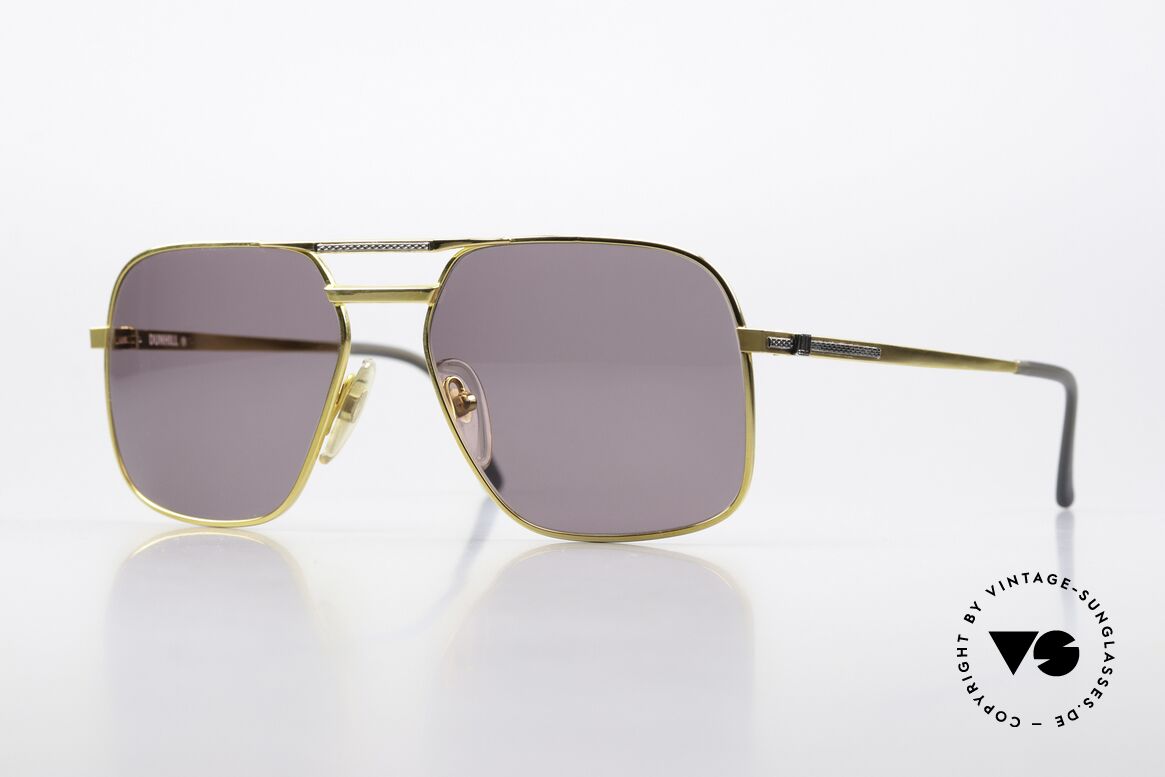 Dunhill 6050 Luxus Sonnenbrille Von 1988, vintage A. Dunhill Gentleman-Sonnenbrille von 1988, Passend für Herren