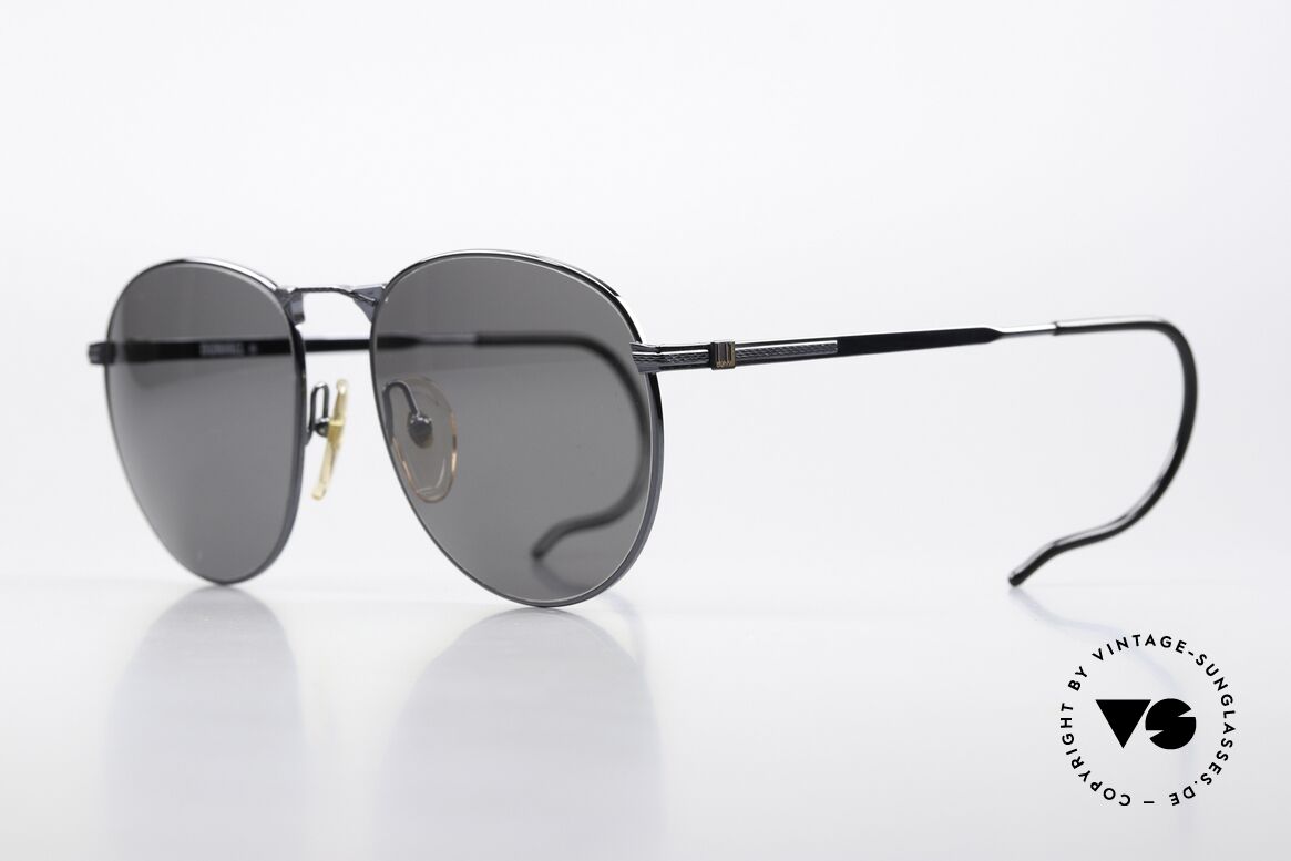 Dunhill 6044 Pantobrille Sport 80s Large, hoher Tragekomfort dank flexiblen Sportbügeln, Passend für Herren