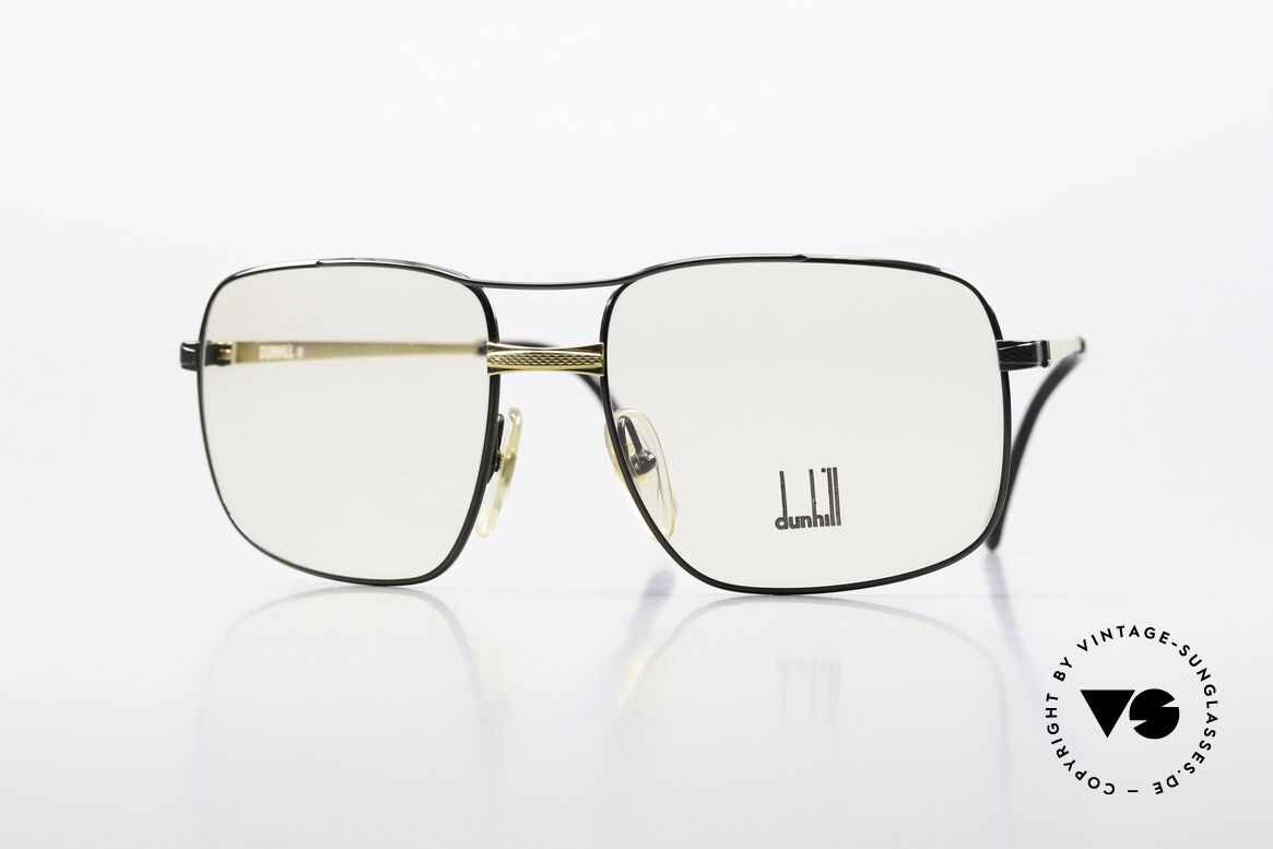 Dunhill 6048 Vergoldete Brille Von 1987, vintage A. Dunhill Luxus-Brillenfassung von 1987, Passend für Herren