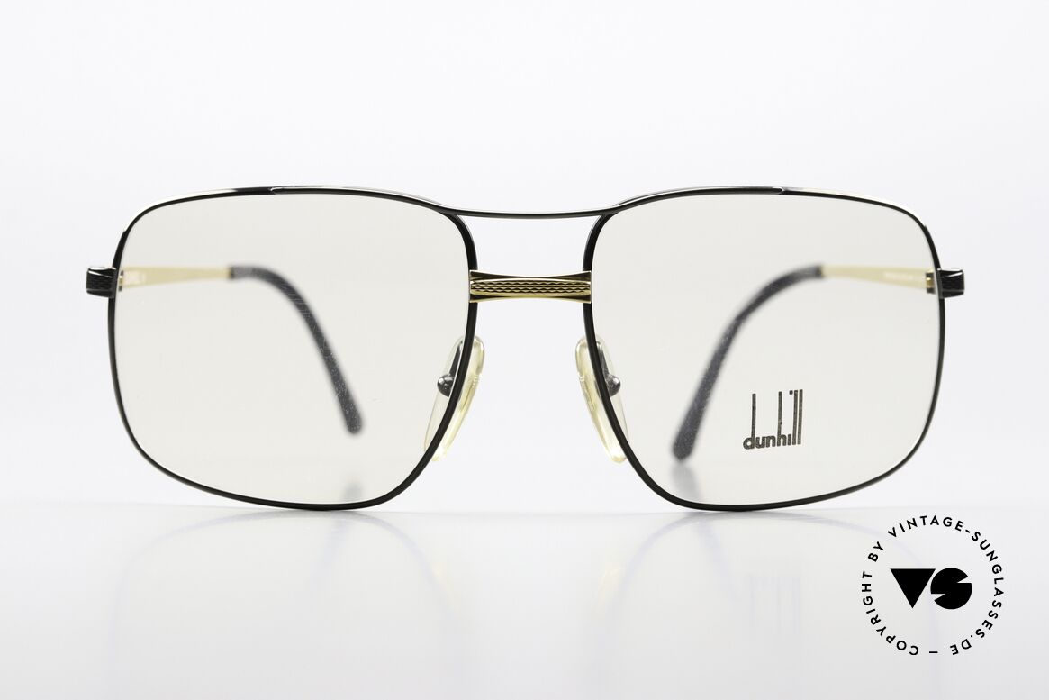 Dunhill 6048 Vergoldete Brille Von 1987, dieses Modell kombiniert alle Qualitätsmerkmale, Passend für Herren