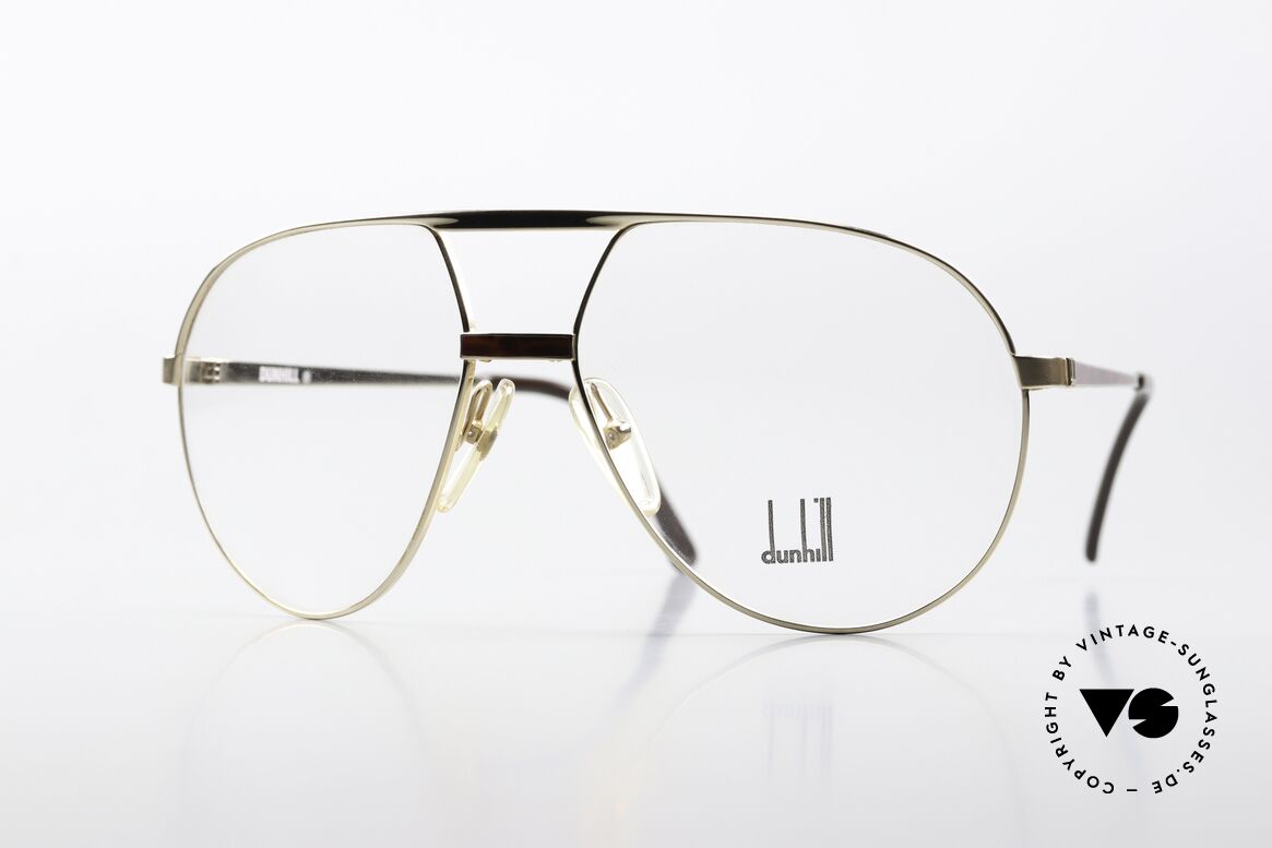 Dunhill 6042 Flexibler Rahmen Von 1987, edle ALFRED DUNHILL Designer-Brille von 1987, Passend für Herren