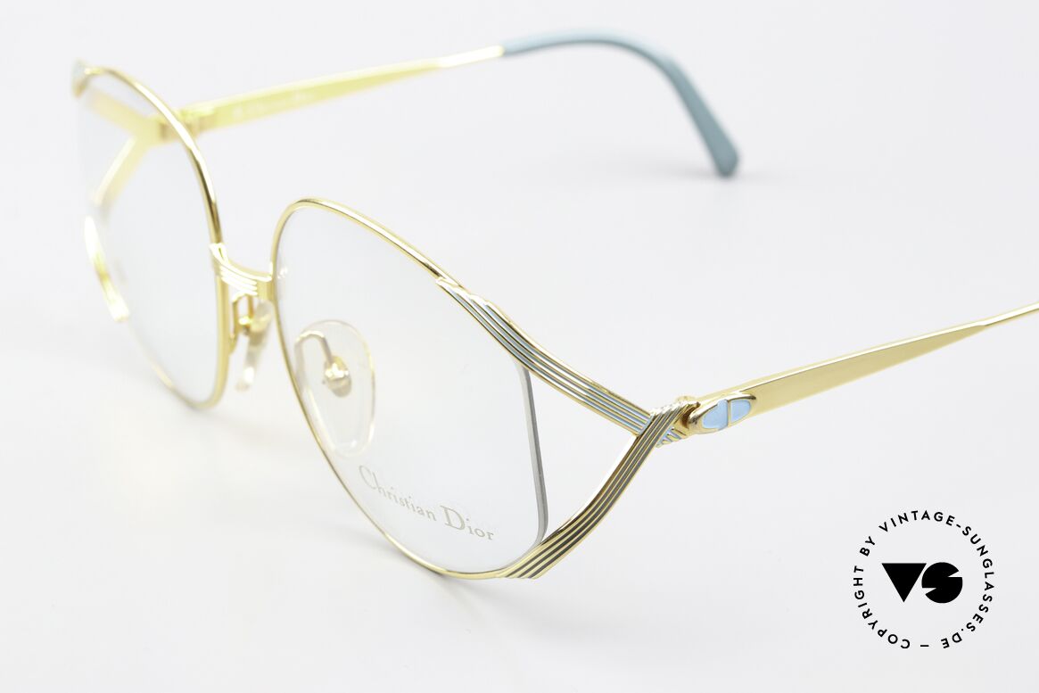 Christian Dior 2387 Damen Vintage Brille 1989, ungetragen (wie alle unsere Dior Designer-Stücke), Passend für Damen