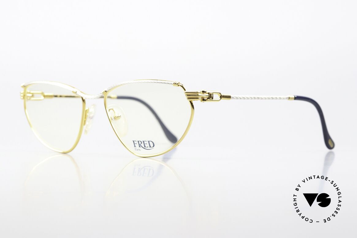 Fred Alize - M Cateye Seglerbrille 1990, der Name sagt alles: 'Alizé' = das 'Passat Windsystem', Passend für Damen