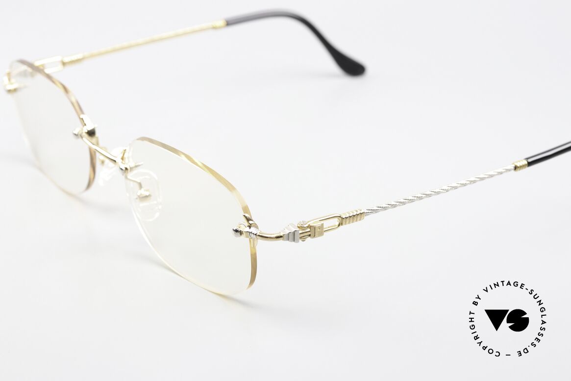 Fred Fidji Herrenbrille Randlos Segler, Modell benannt nach den Fidschi Inseln im Südpazifik, Passend für Herren