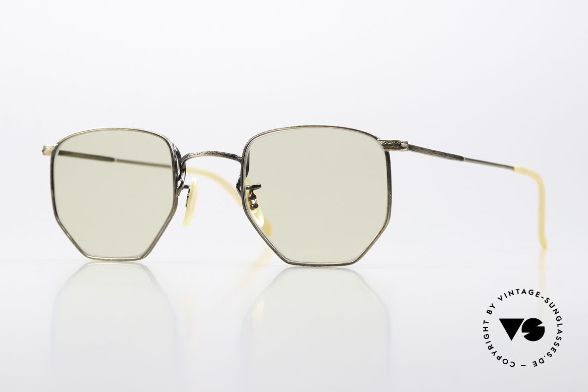 Oliver Peoples OP17 Gläser Verdunkeln Bei Sonne, vintage Oliver Peoples Sonnenbrille der späten 80er, Passend für Herren und Damen