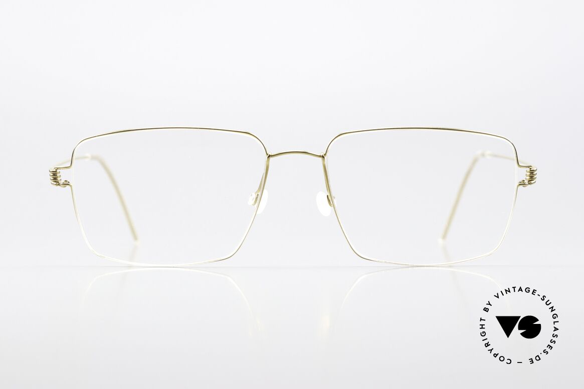 Lindberg Gary Air Titan Rim Eckige Titan Herrenbrille, vielfach ausgezeichnet hinsichtlich Qualität und Design, Passend für Herren