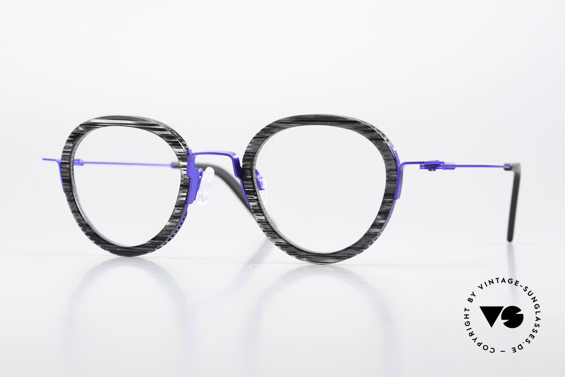 Theo Belgium Stamppot Potatoes Acetate Family, interessante Theo Belgium Unisex-Designerbrille, Passend für Herren und Damen